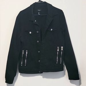 Forever 21 Jacket Denim style mens womens unisex LARGE
